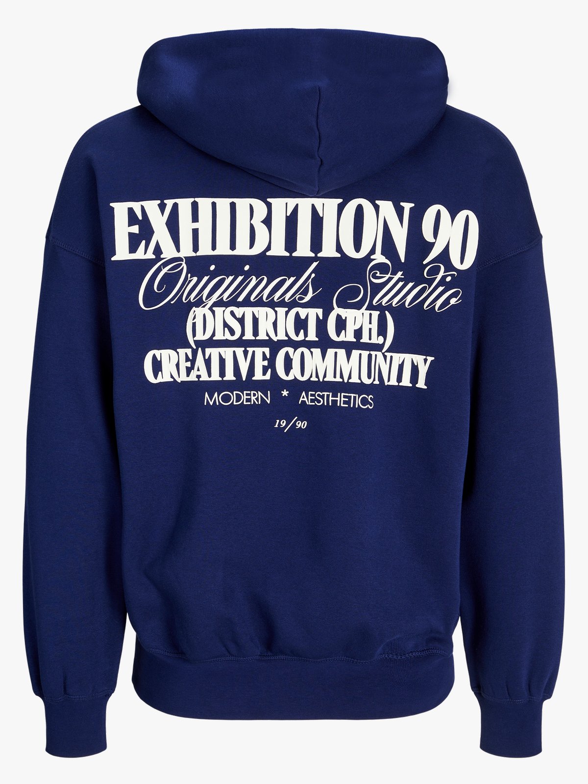 Jack and Jones Roxbury Back Sweat Hood Ocean Cavern