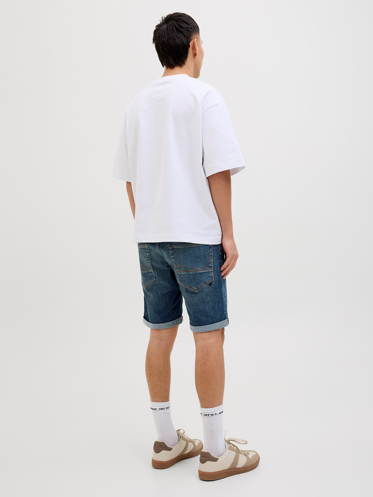 Jack and Jones Rick Fox Shorts Blue denim