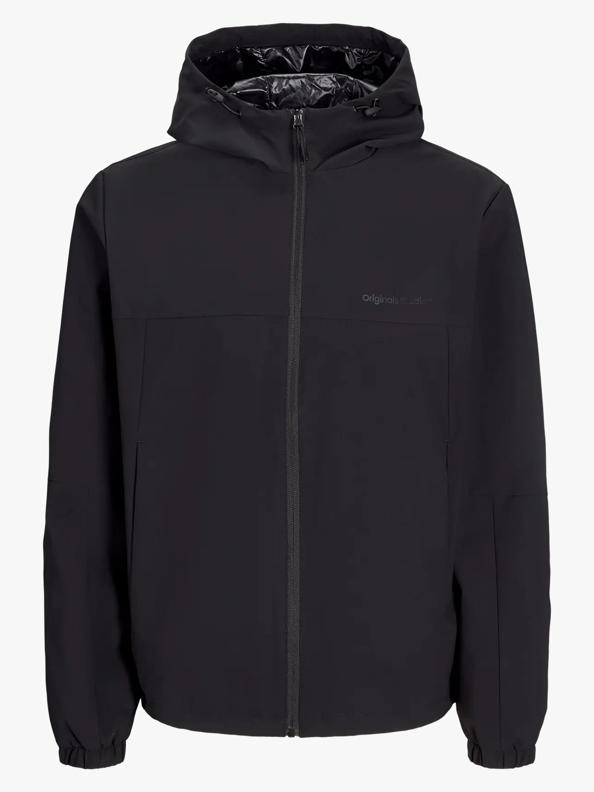 Jack and Jones Vesterbro Hood Jacket Black