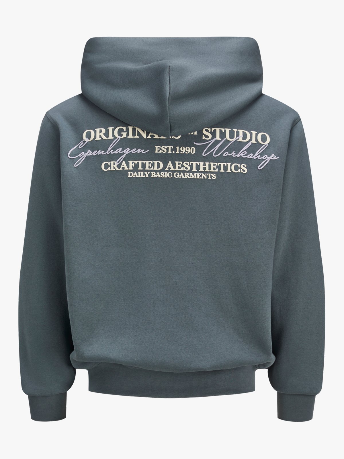 Jack and Jones Islington Back Sweat Hood Stormy Weather