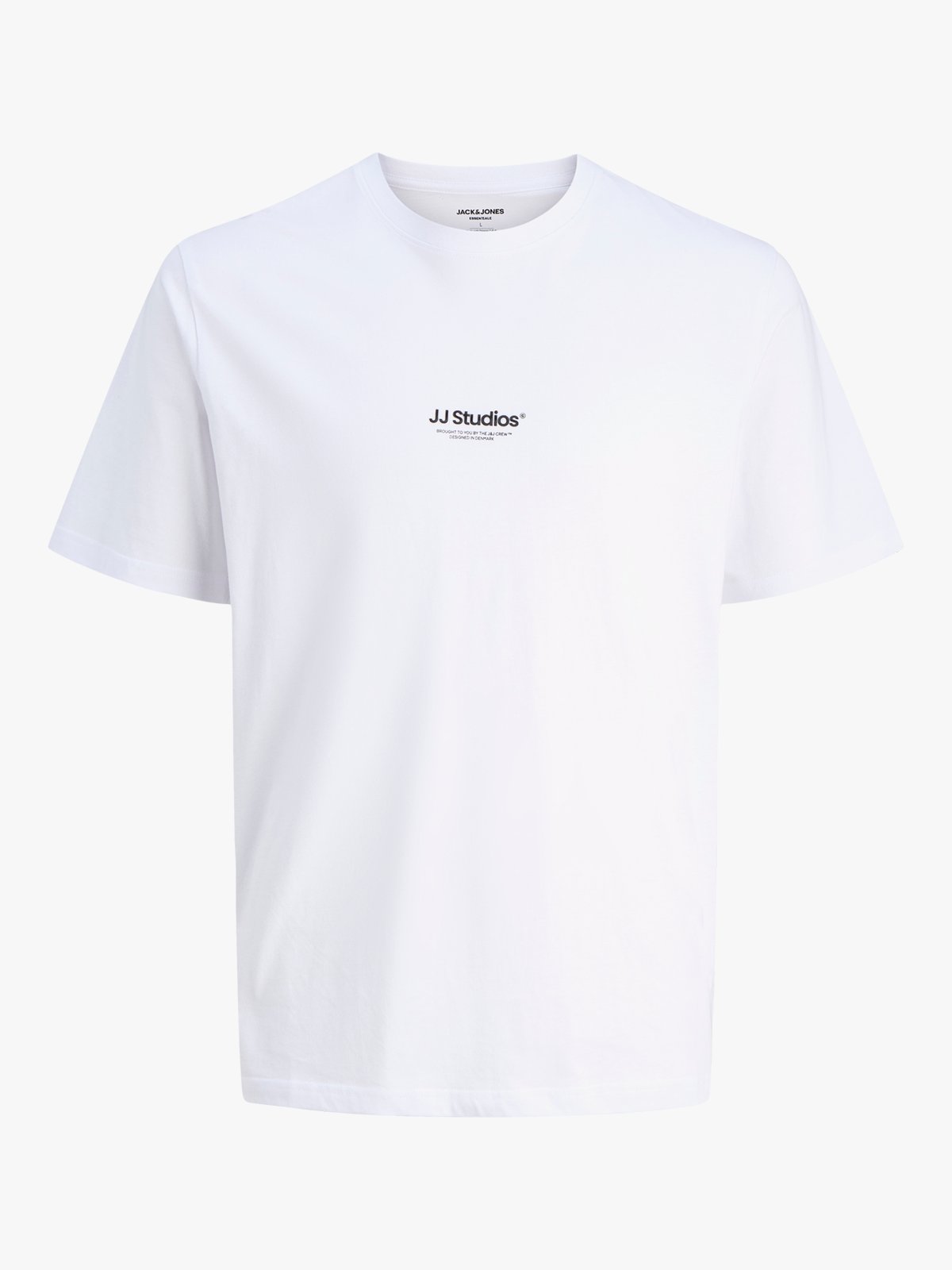 Jack and Jones Soho Tee Short Sleeve Crew Neck White