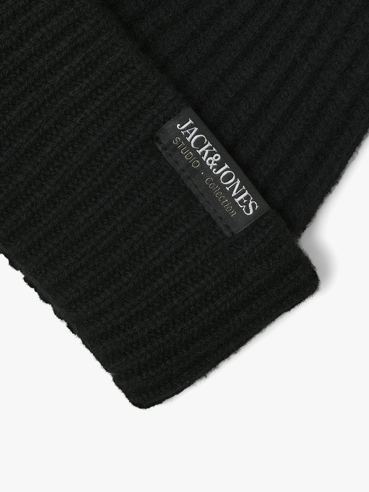 Jack and Jones Prem Wool Beanie Black