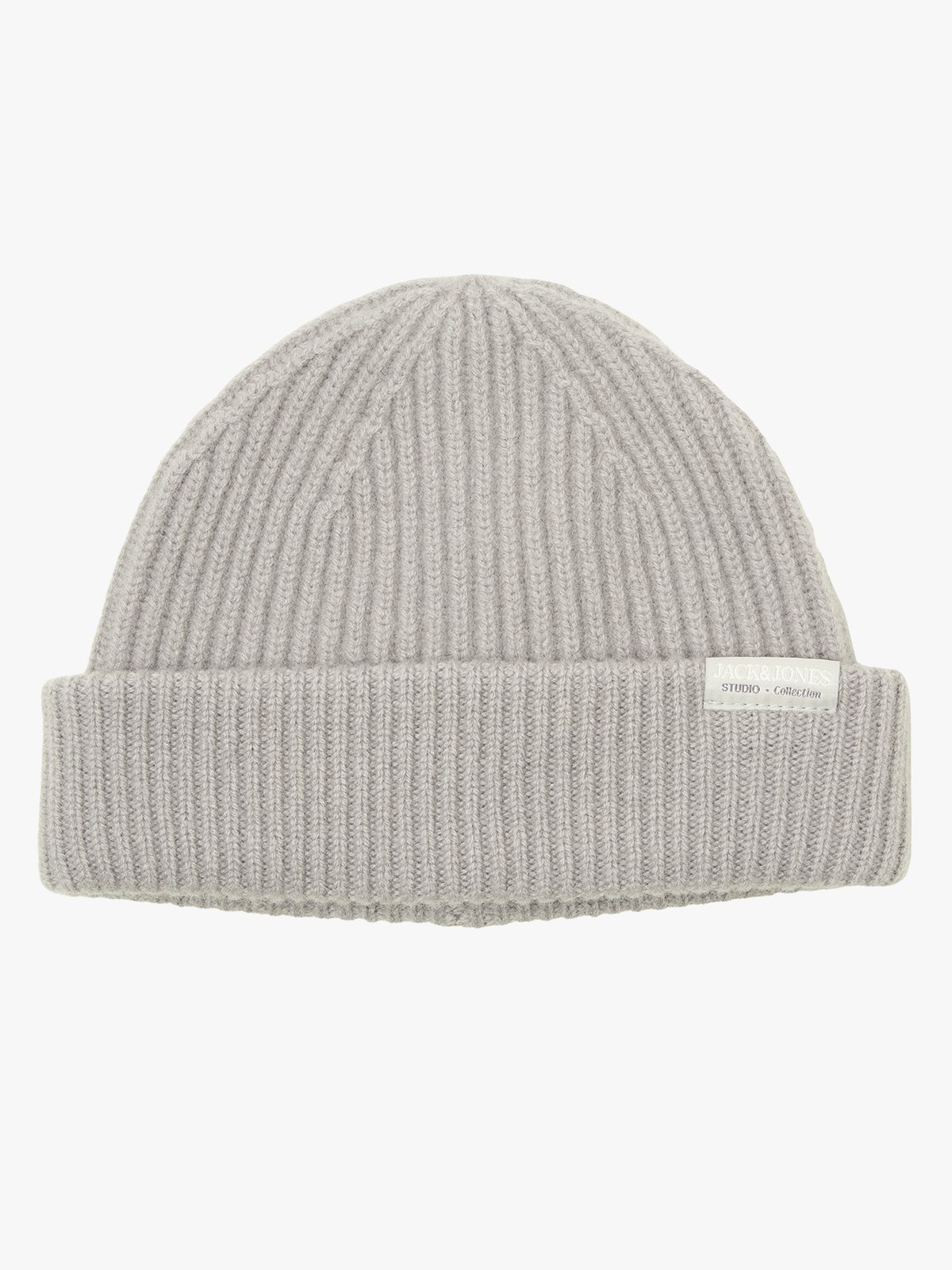 Jack and Jones Prem Wool Beanie Ultimate Grey
