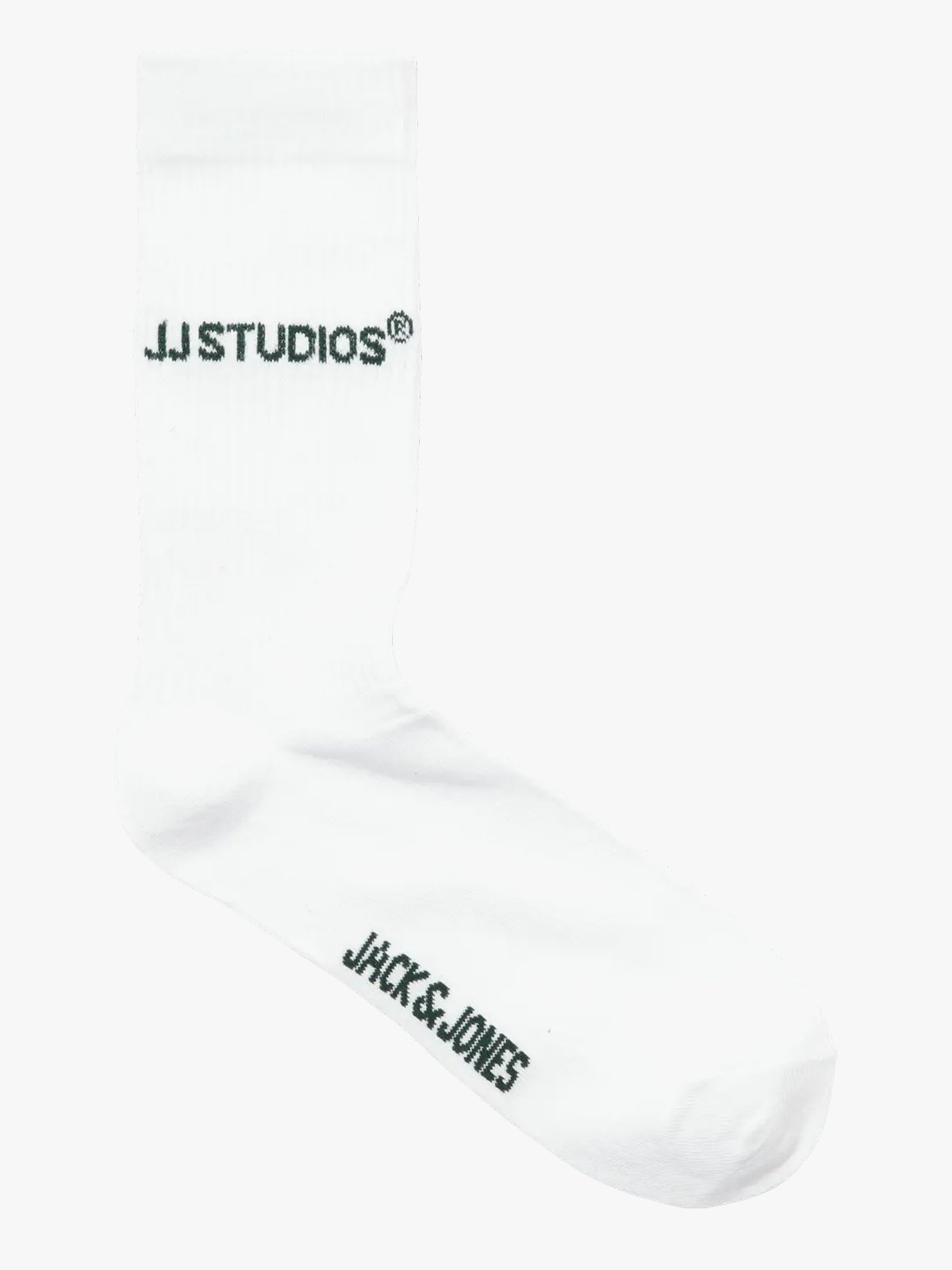 Jack and Jones Soho Tennis Socks 3 Pack White Duffel Bag Logo - Black Logo - Plum Perfect Logo