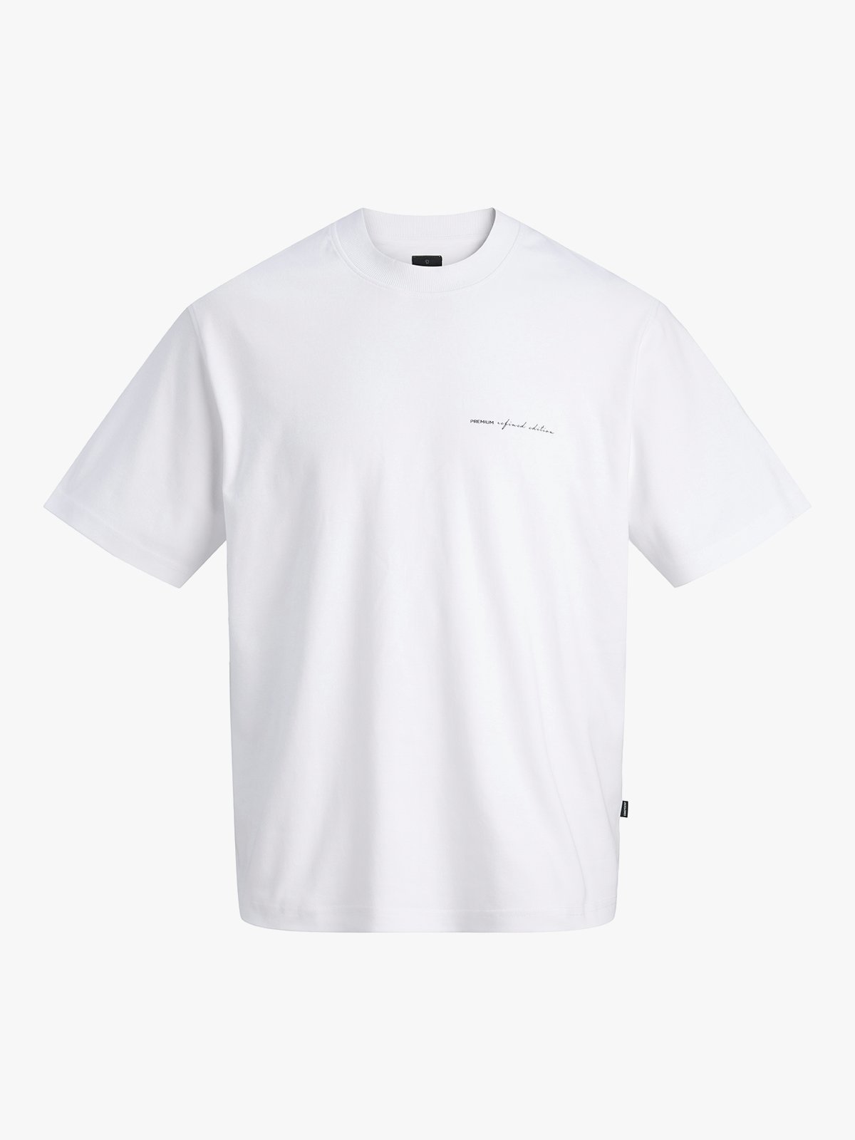 Jack and Jones Owen Short Sleeve Branding Tee Bright White