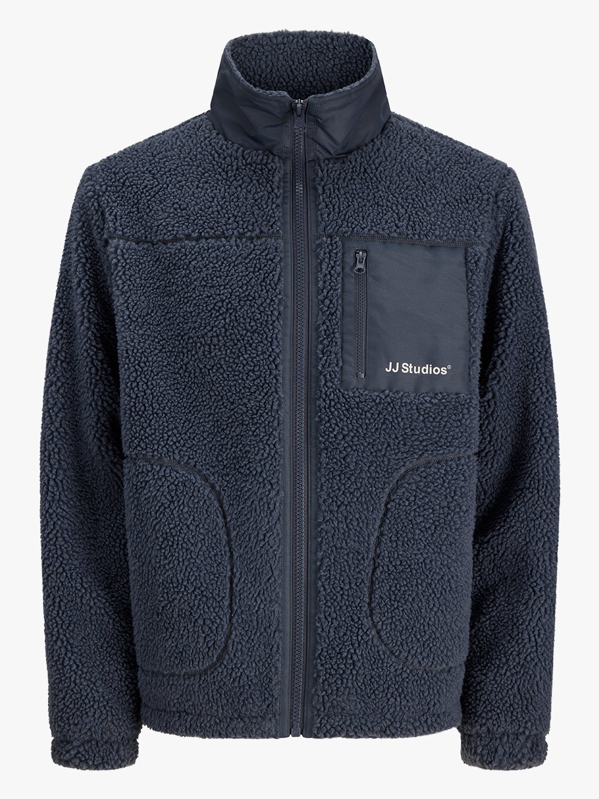 Jack & Jones Soho Teddy Jacket Turbulence
