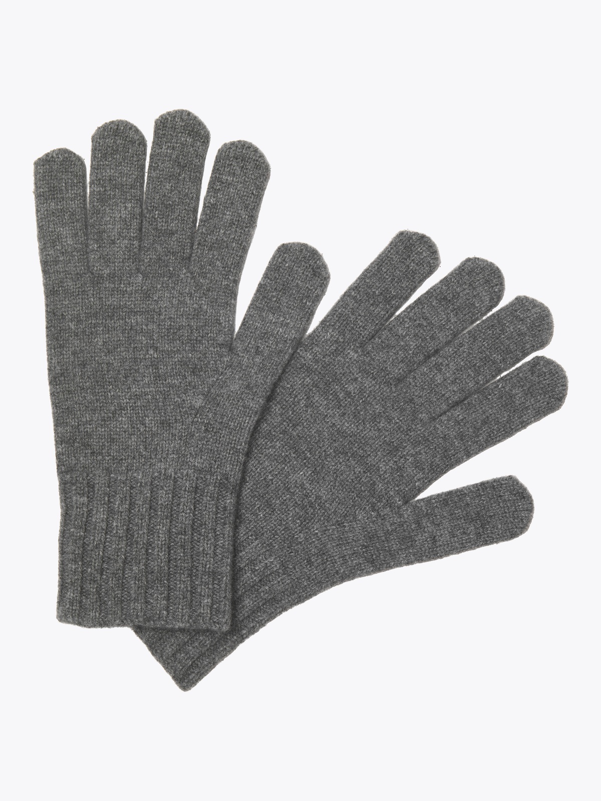 Jack & Jones Colton Wool Gloves Dark Grey Melange