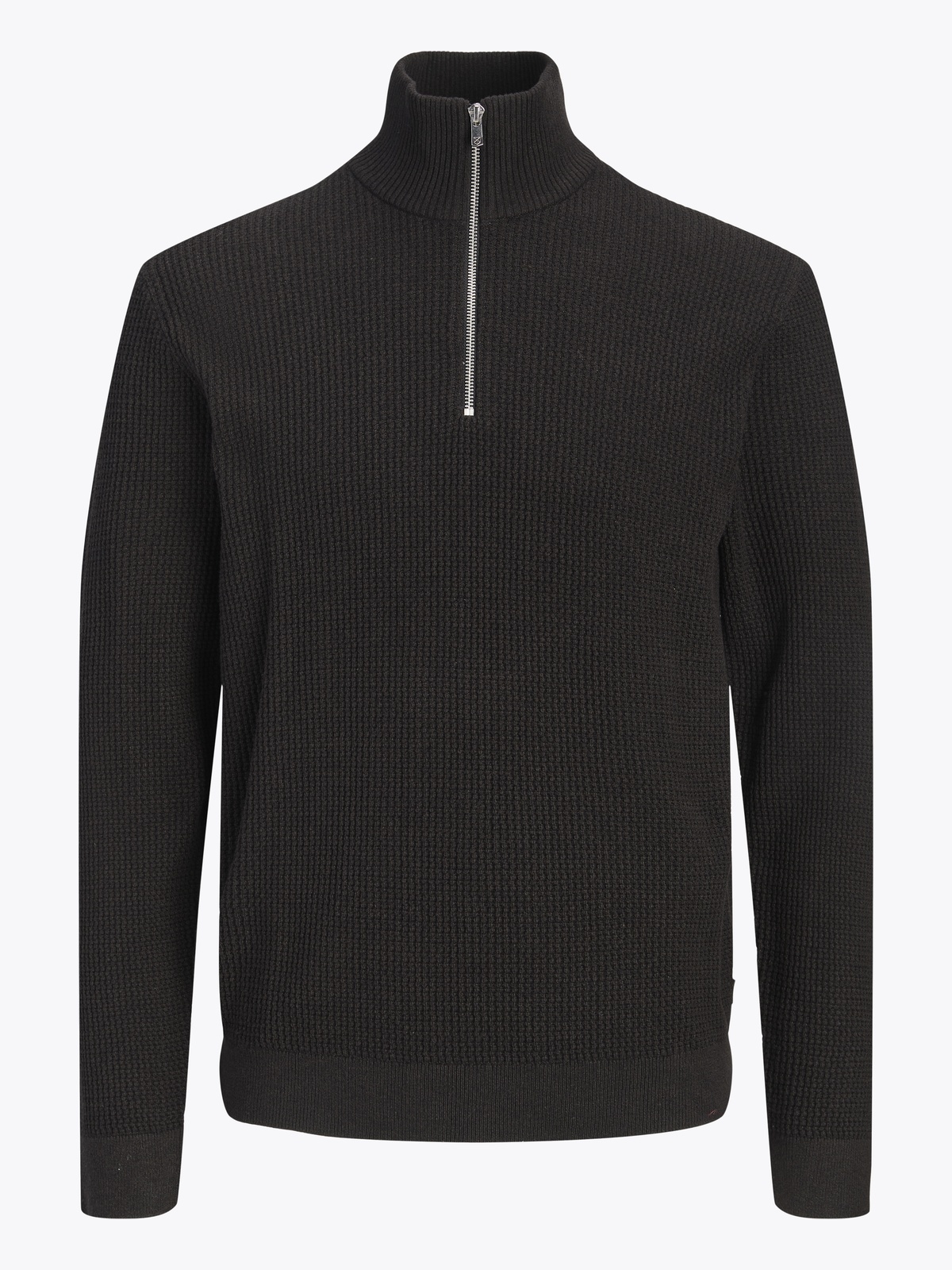 Jack & Jones Stanley Knit Half Zip Ganache twist squared