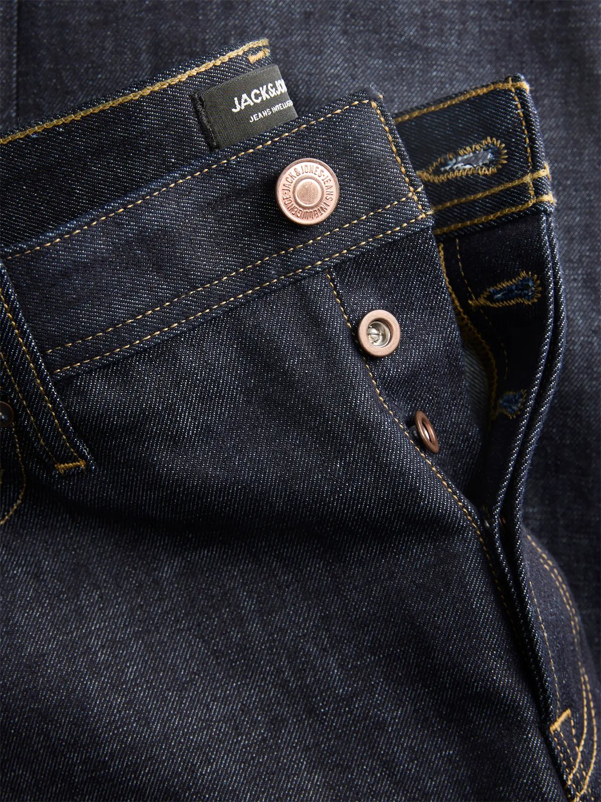 Jack and Jones Chris Original Jeans Blue Denim