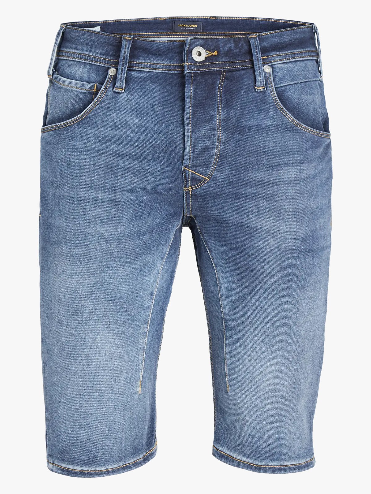 Jack and Jones Scale JJ Long Shorts Blue Denim