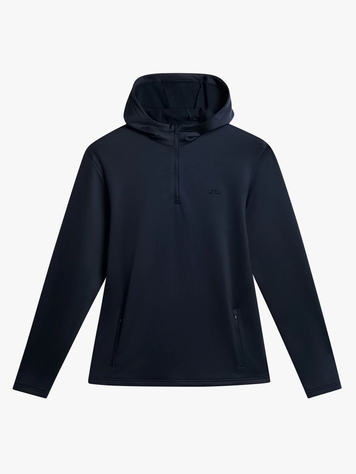 J.LINDEBERG Aerial Quarter Zip Hood JL Navy
