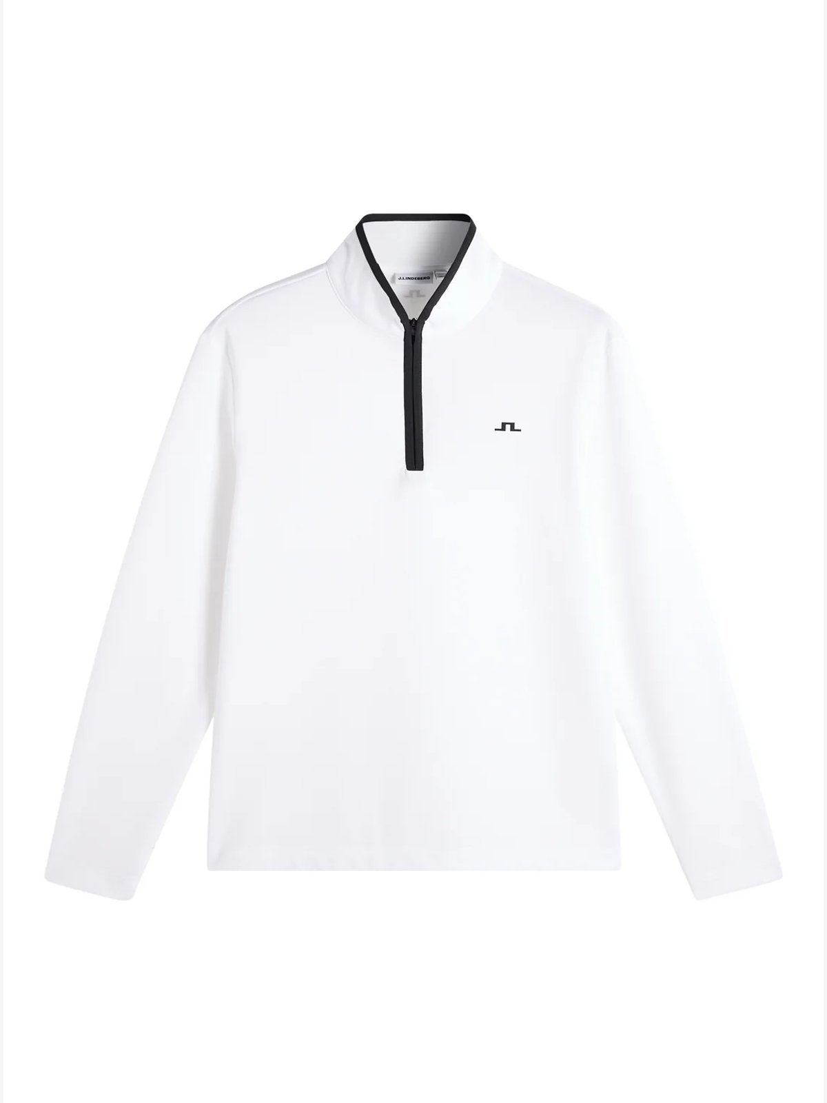 J.LINDEBERG Clide Quarter Zip Mid Layer White