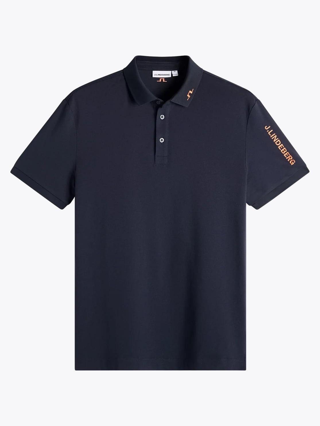 J.LINDEBERG Tour Tech Pique Polo Navy