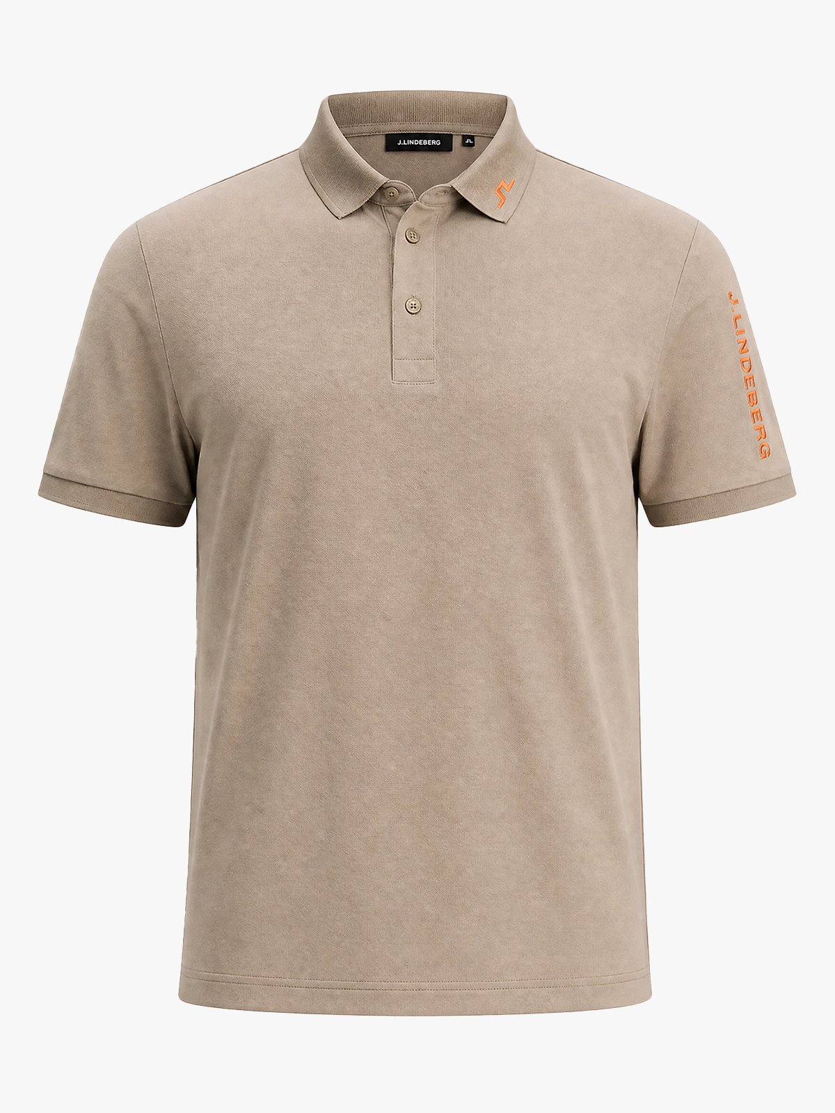 J.LINDEBERG Tour Tech Pique Polo Beige