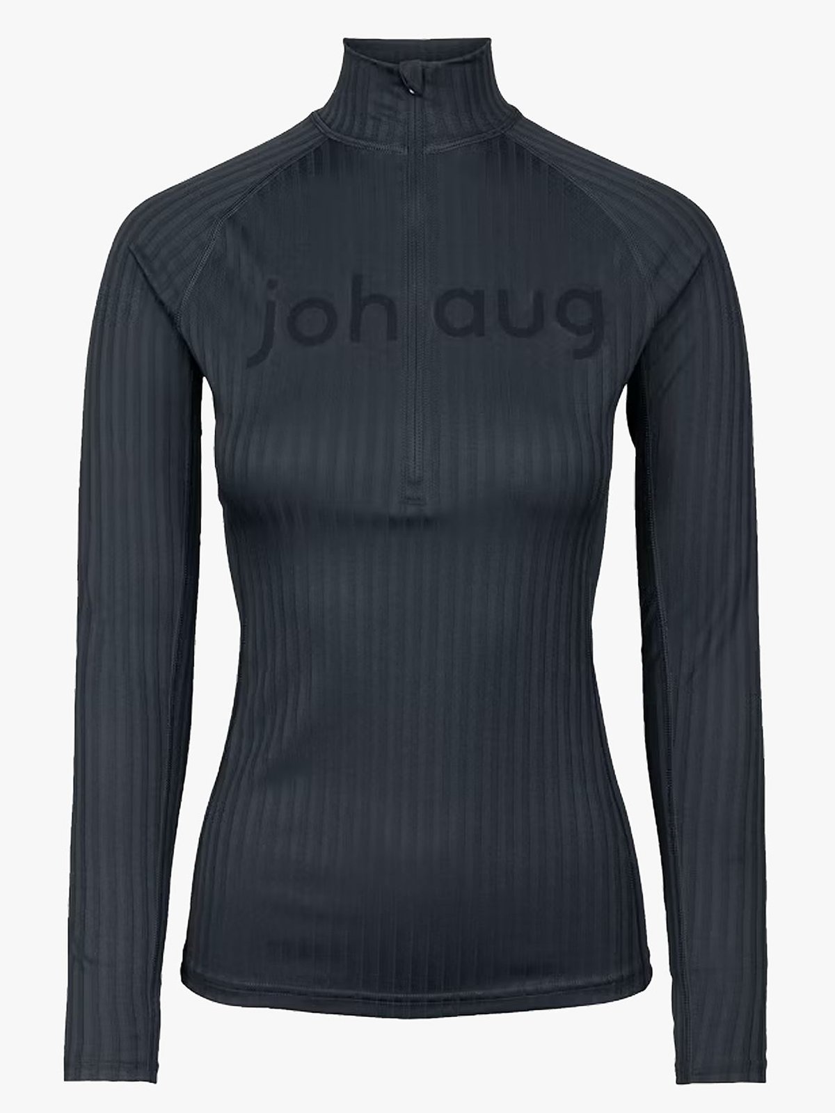 Johaug Rib Tech Half Zip Gråblå
