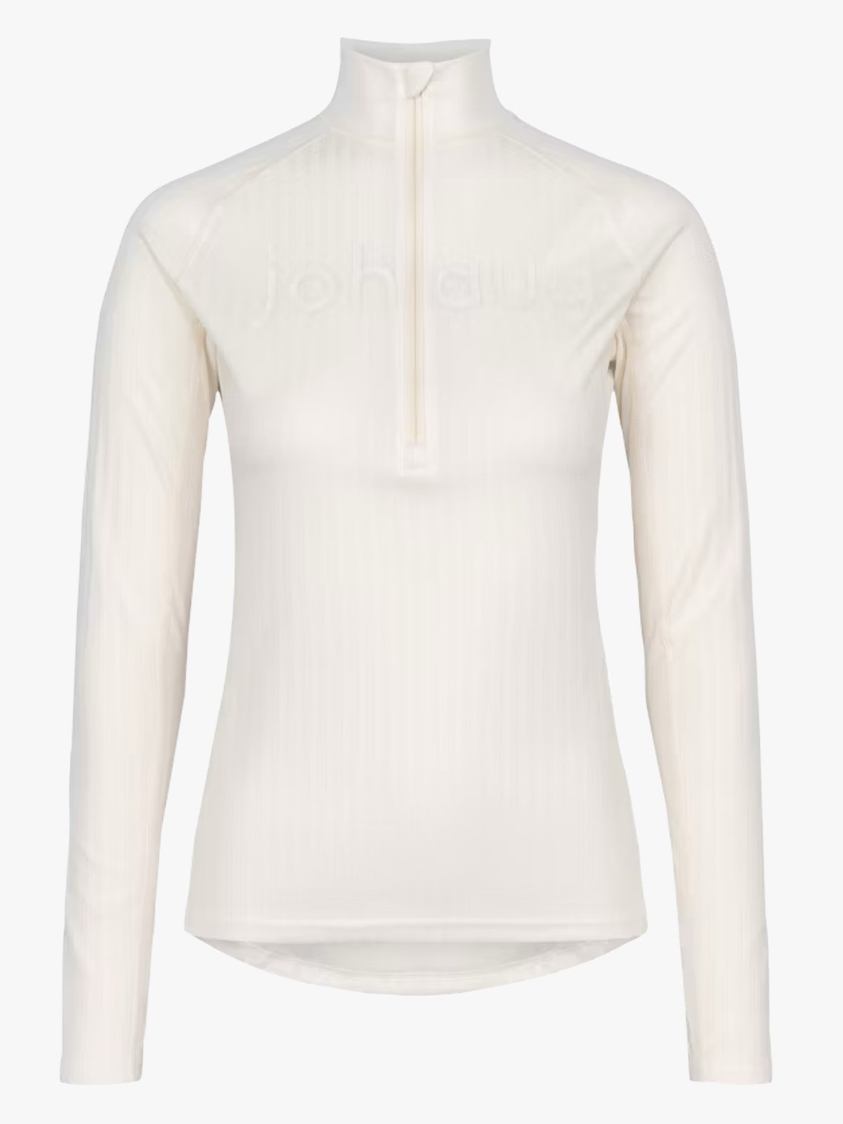 Johaug Rib Tech Half Zip Hvit tofu