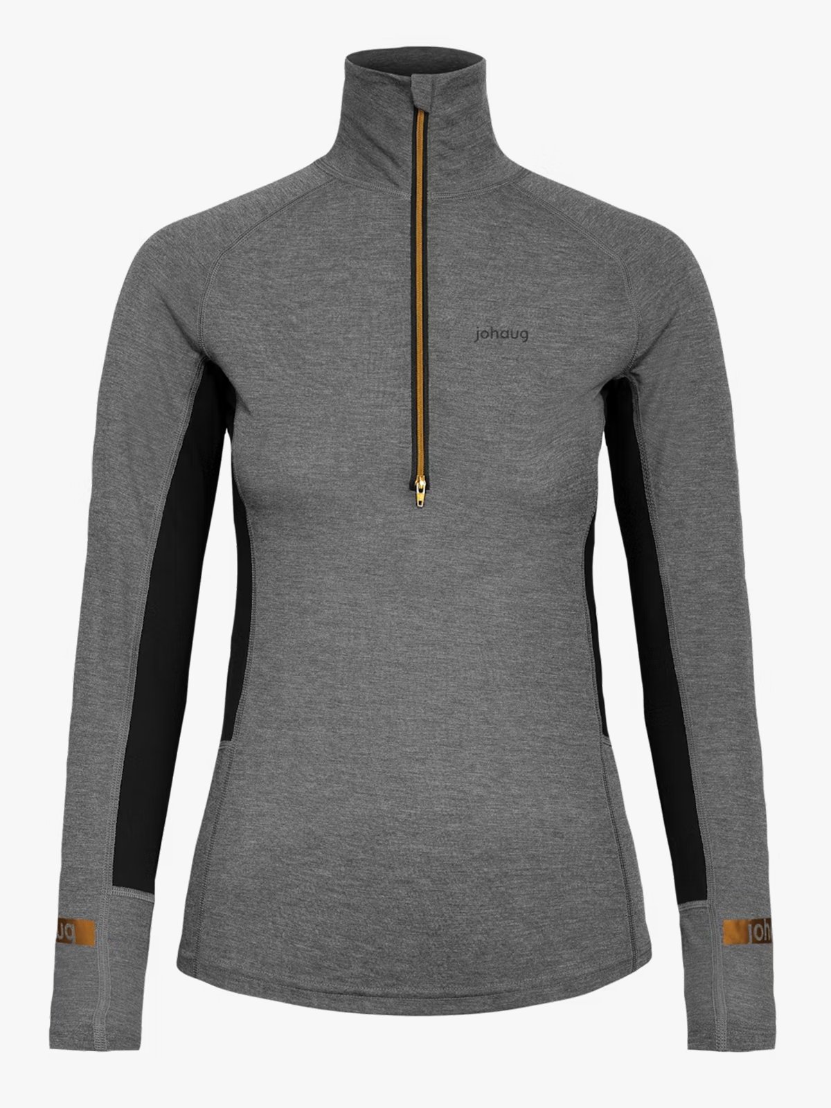 Johaug Aerial Wool Mix Half Zip Top 2.0 Black