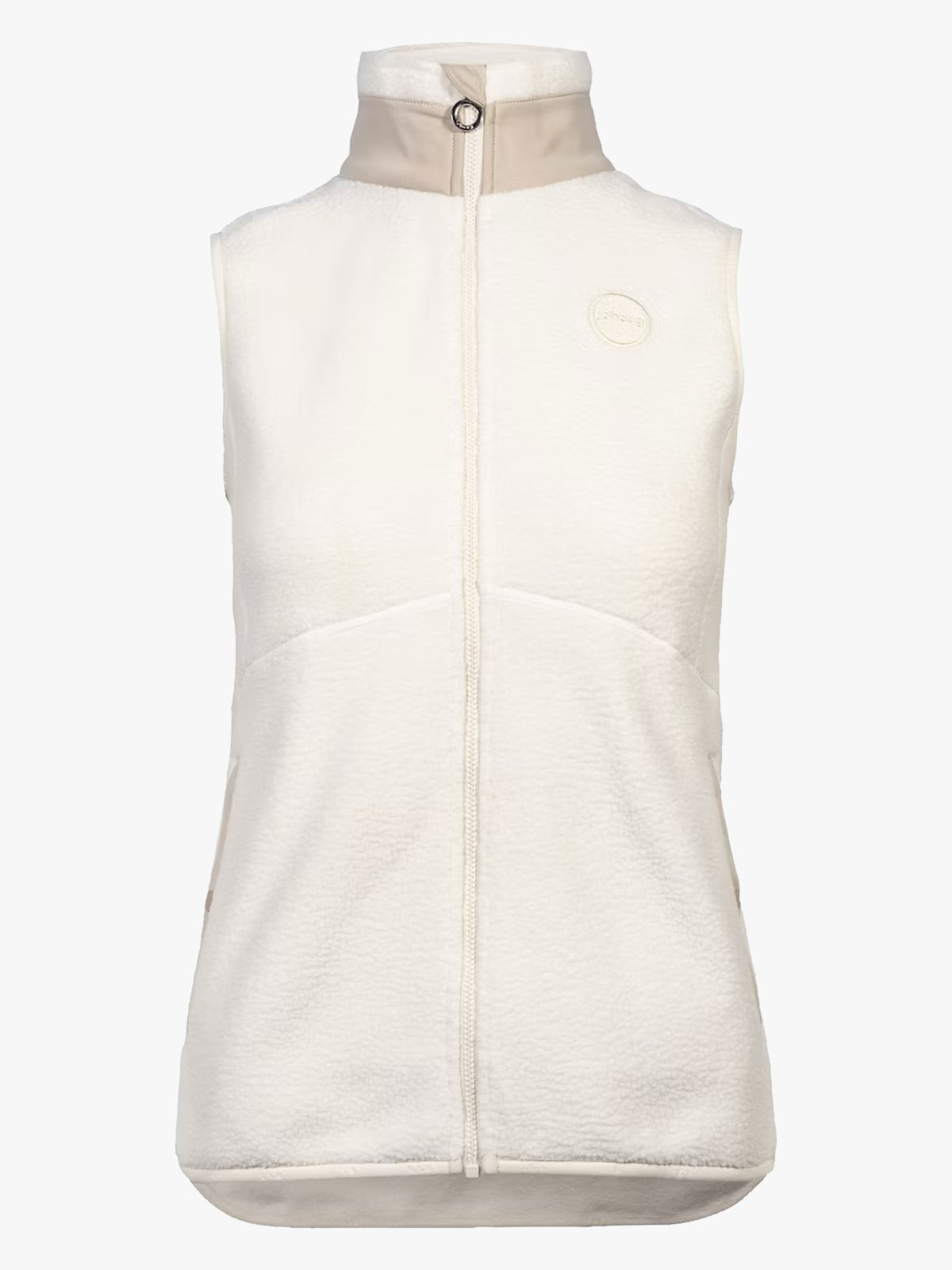 Johaug Fusion Pile Vest Tofu White