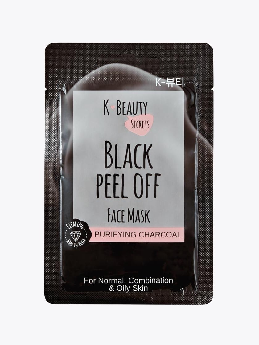 K-Beauty Secrets Black Peel Off Mask Flerfarget