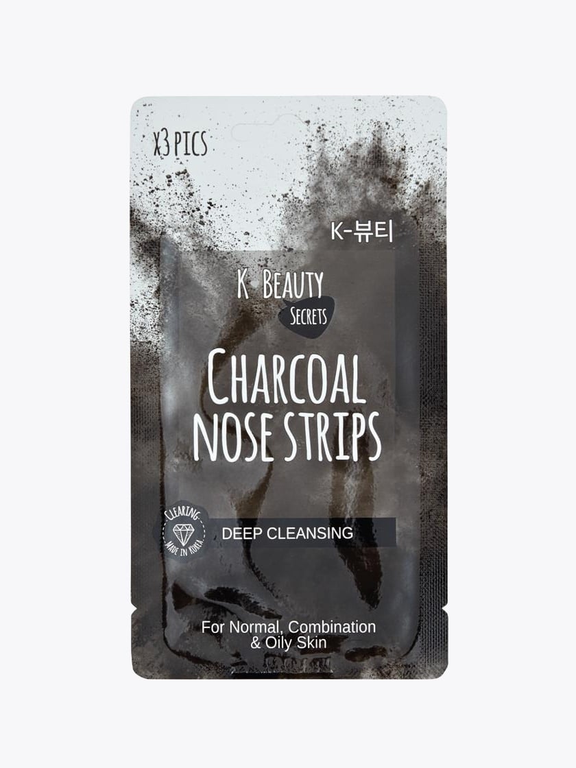 K-Beauty Secrets Charcoal nose stips Flerfarget