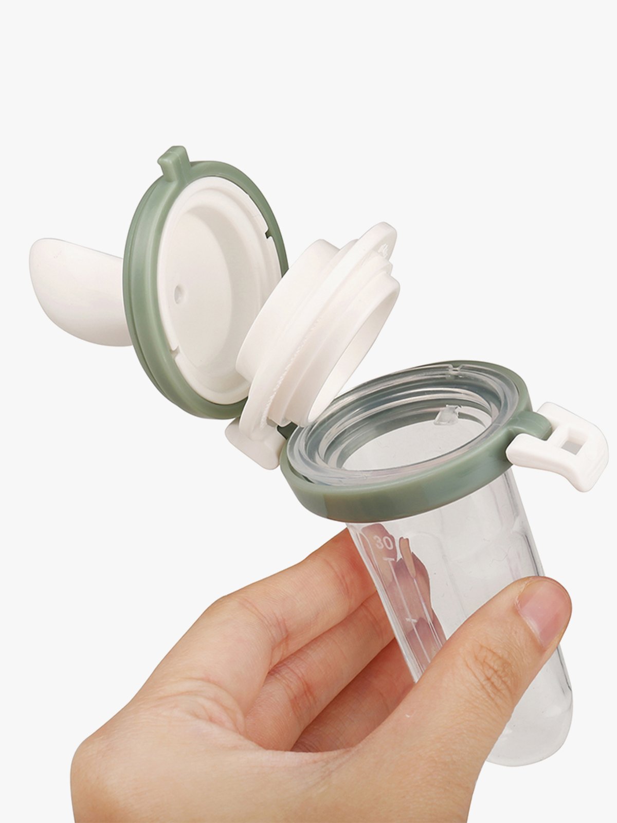 Kidsme Food Sqeezer Plomme Flerfarget