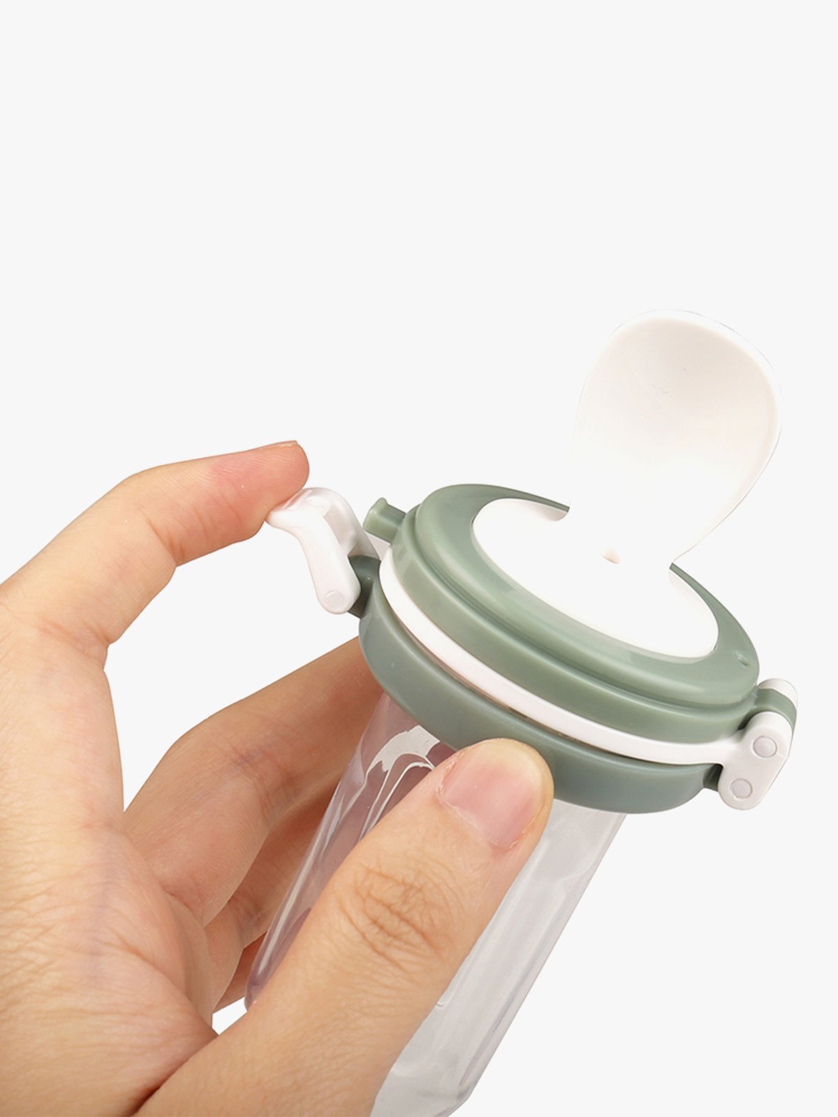 Kidsme Food Sqeezer Plomme Flerfarget