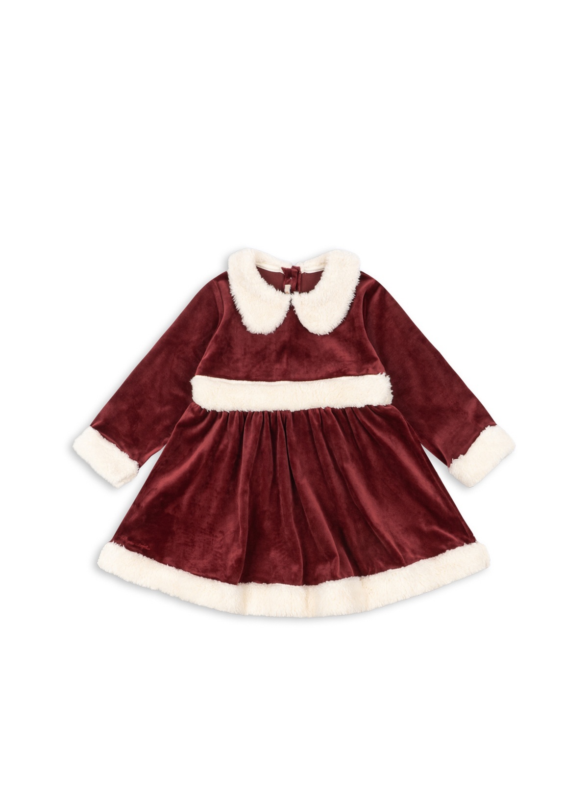 Konges Sløjd Christmas Dress GRS Red dahlia