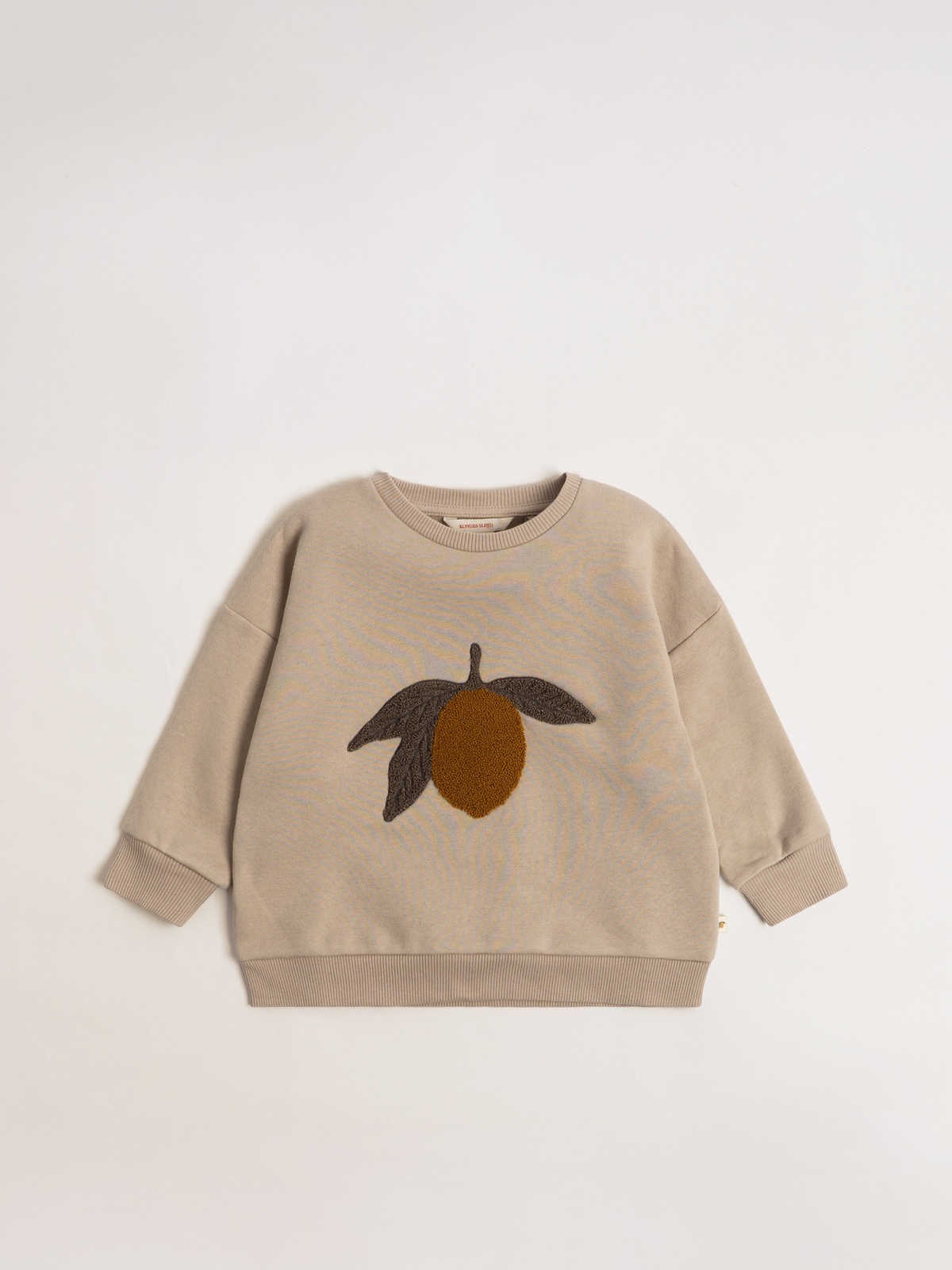 Konges Sløjd Lou Terry Sweat Shirt OCS Oxford tan