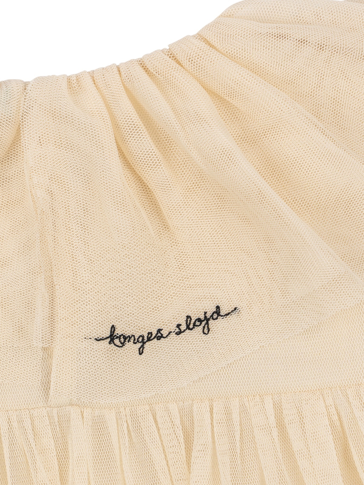 Konges Sløjd Bow Dress Parchment