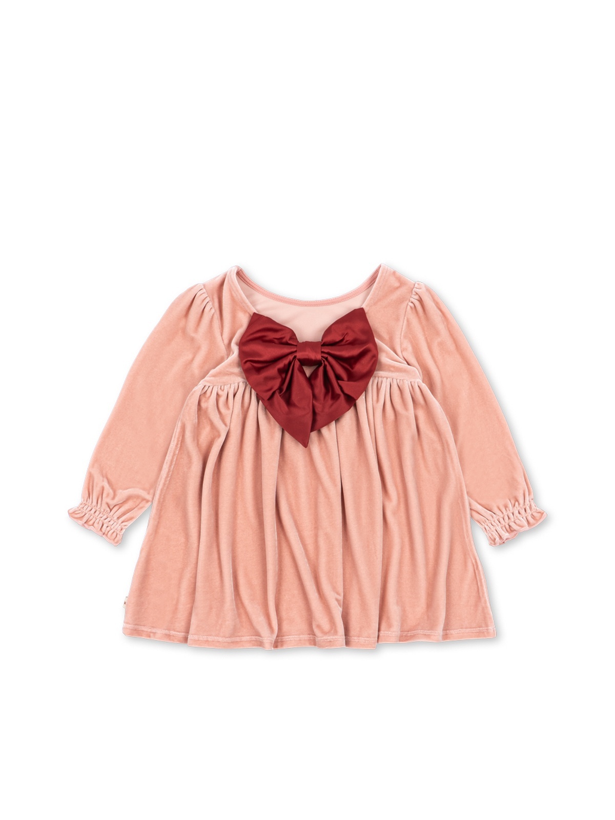 Konges Sløjd Gia Bow Dress GRS Mellow rose