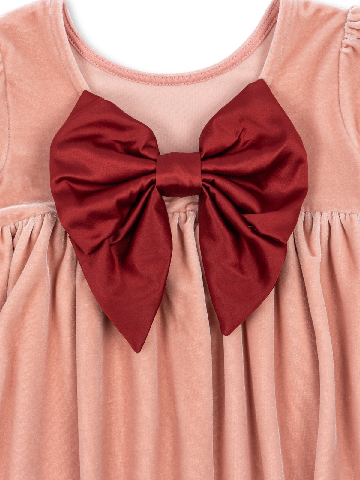Konges Sløjd Gia Bow Dress GRS Mellow rose