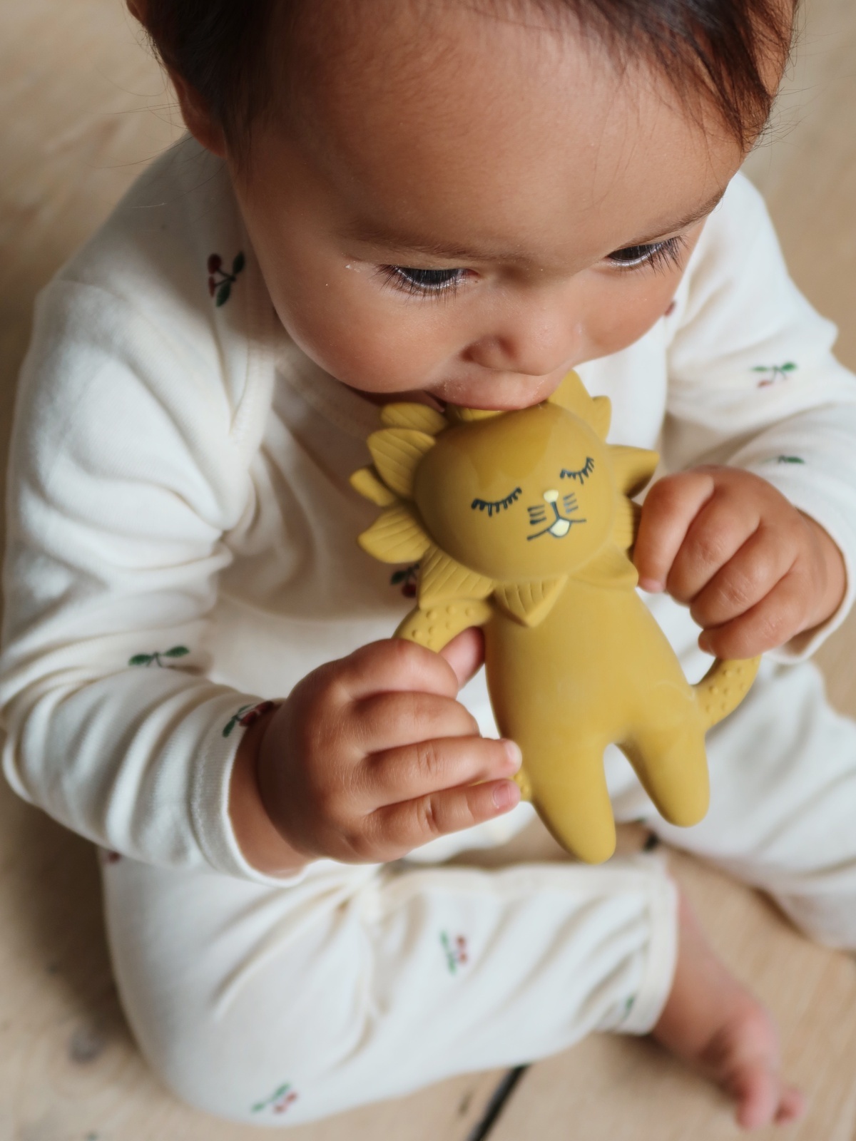 Konges Sløjd Teether Lion Mustard