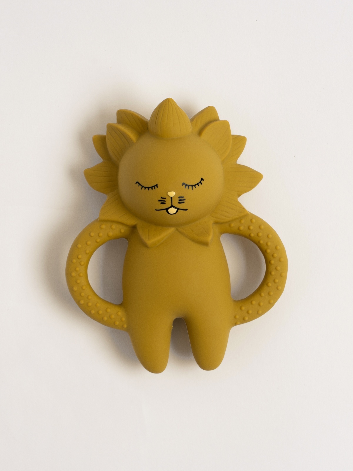 Konges Sløjd Teether Lion Mustard