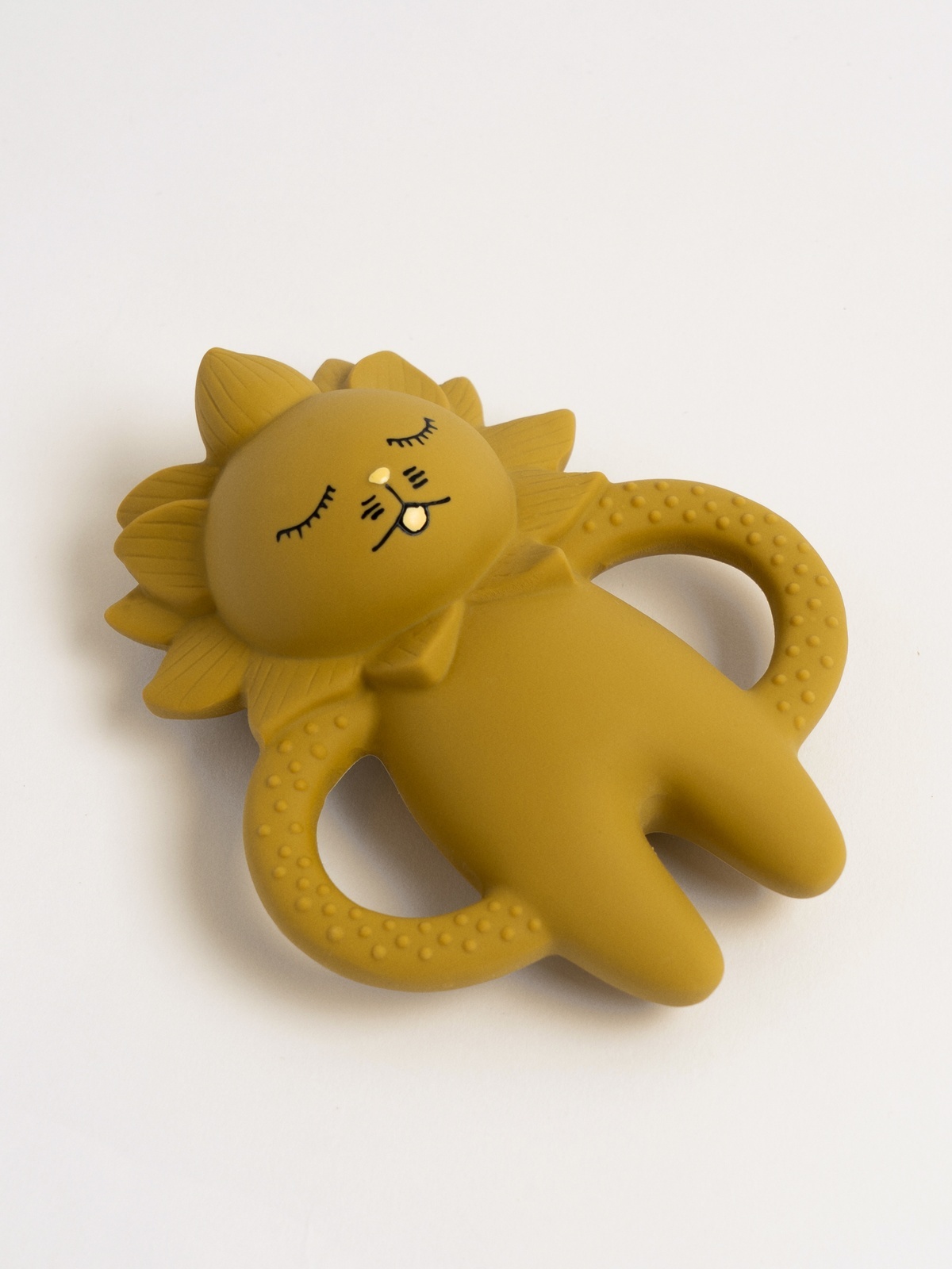 Konges Sløjd Teether Lion Mustard