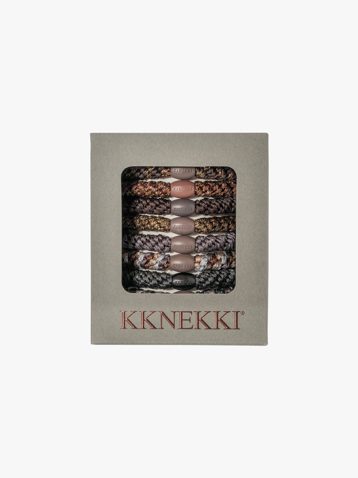 Kknekki Bundle 8 pieces Brun