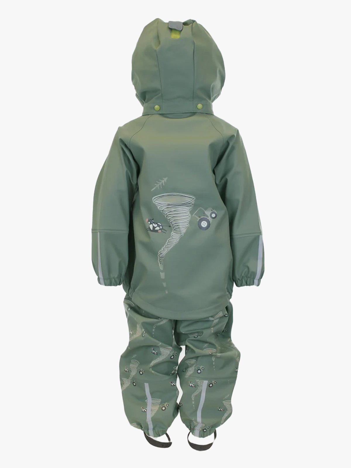 Kattnakken Plask Regnsett Vêret Frostgrønn