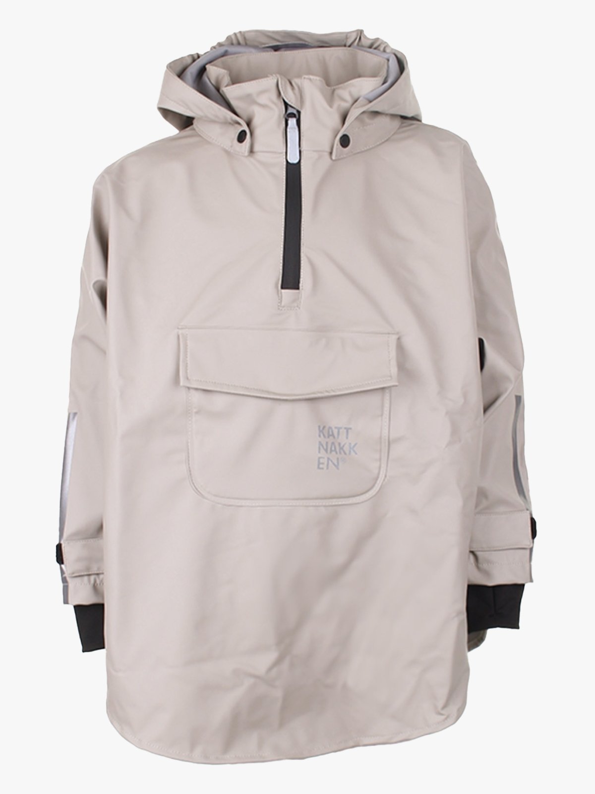 Kattnakken Regnponcho Barn og Junior Vêret Lys Bark