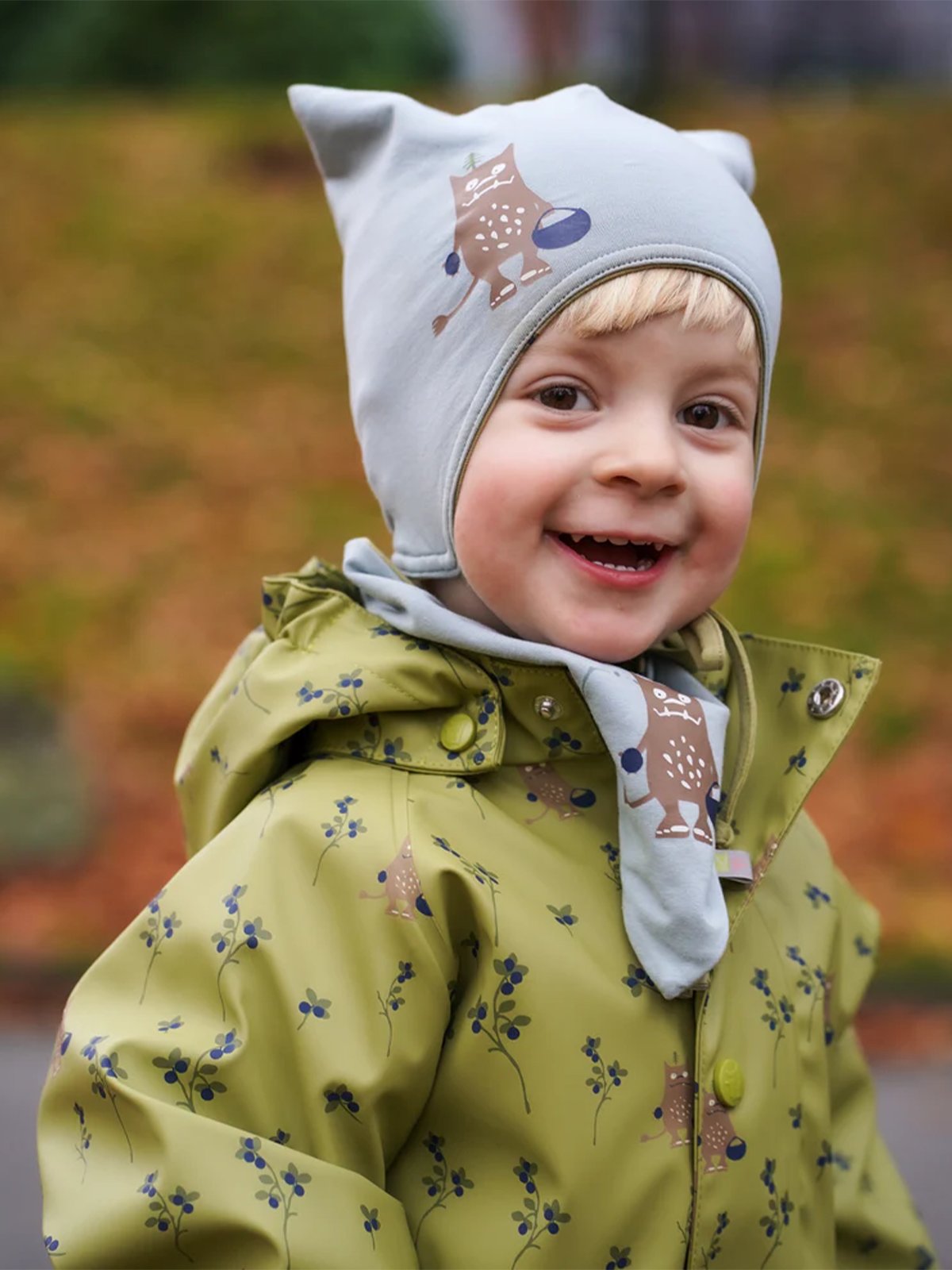 Kattnakken Babylue Vendbar Blå Blåbærtur