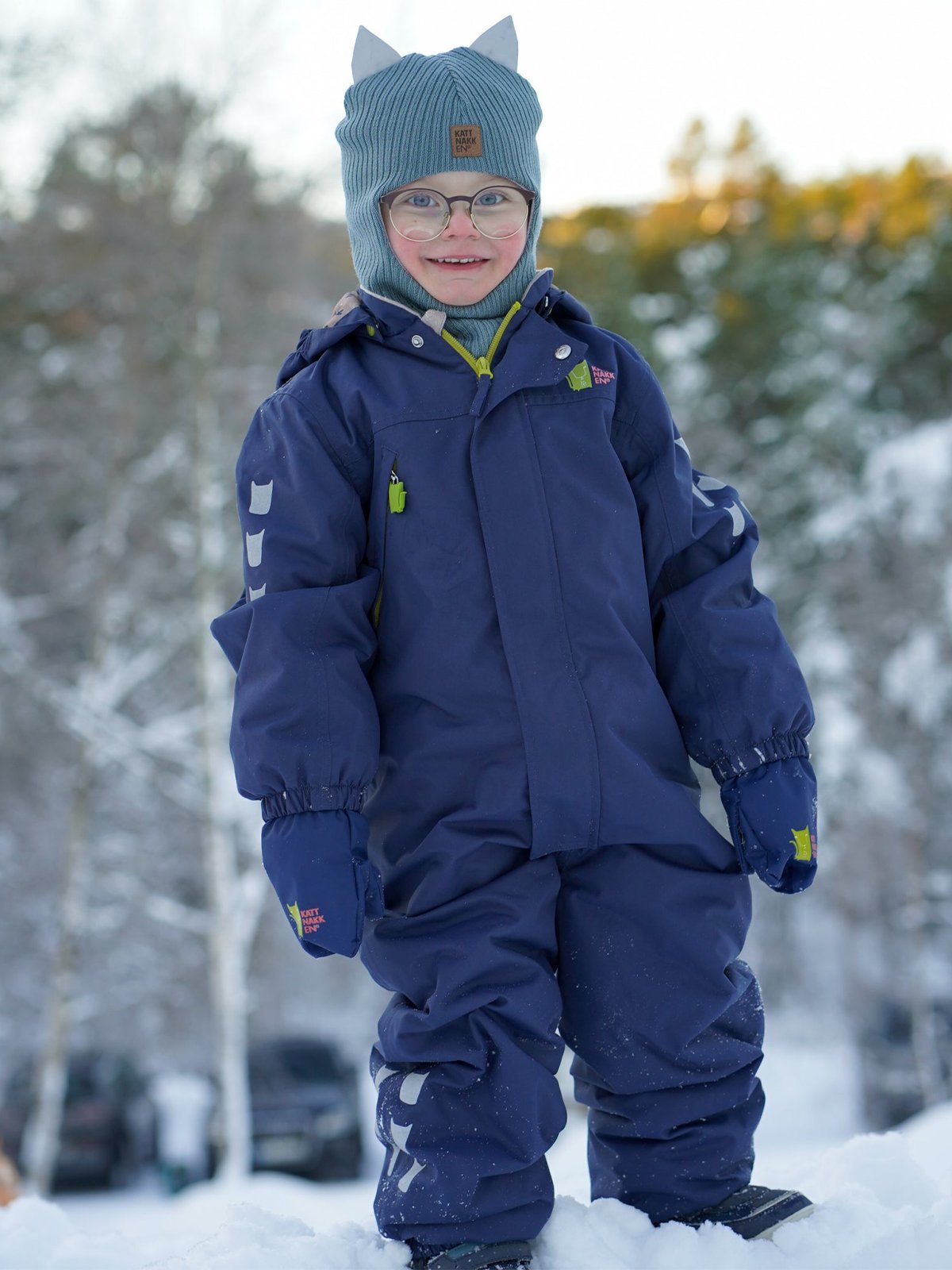 Kattnakken Parkdress Frost Marine