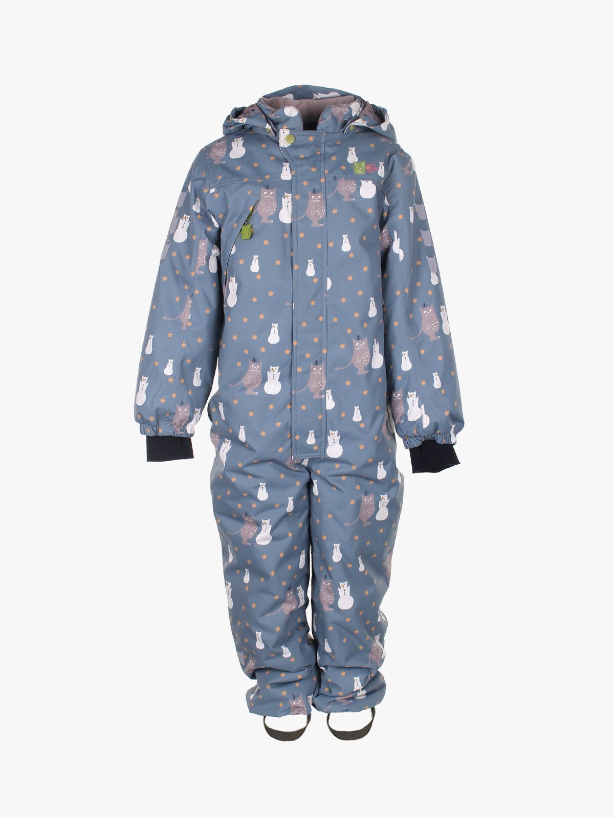 Kattnakken Parkdress Snø Hav