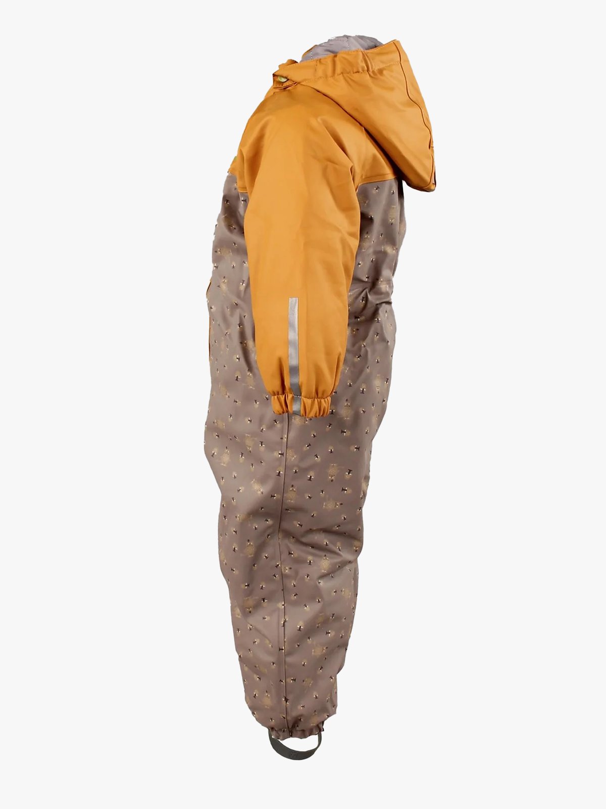 Kattnakken Babyregndress Pytt Gul