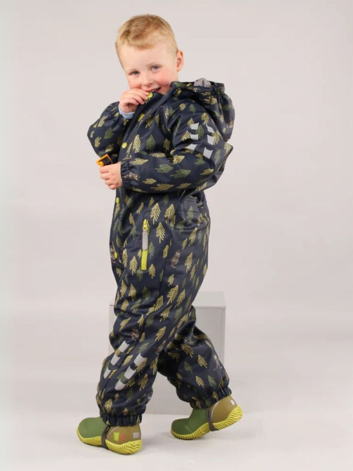 Kattnakken Vinterregndress Slaps Marine