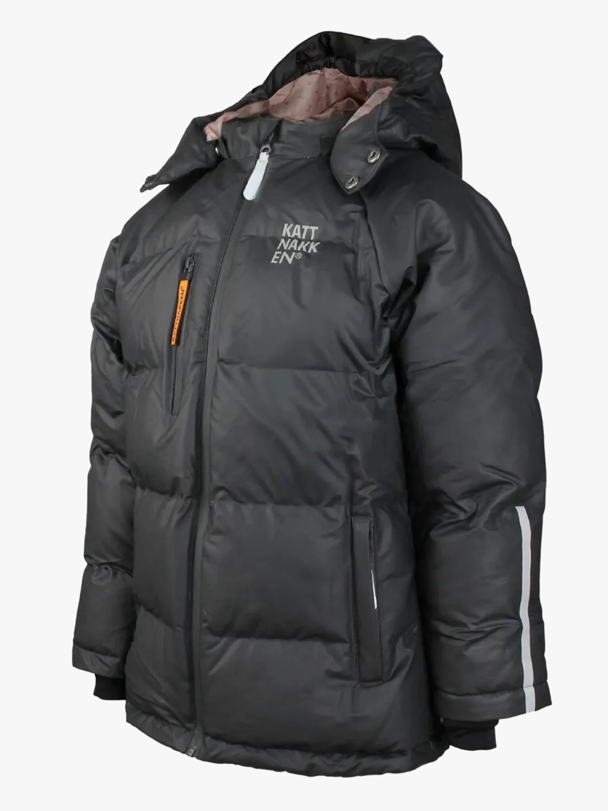 Kattnakken Boblejakke Sludd Junior Kattesvart