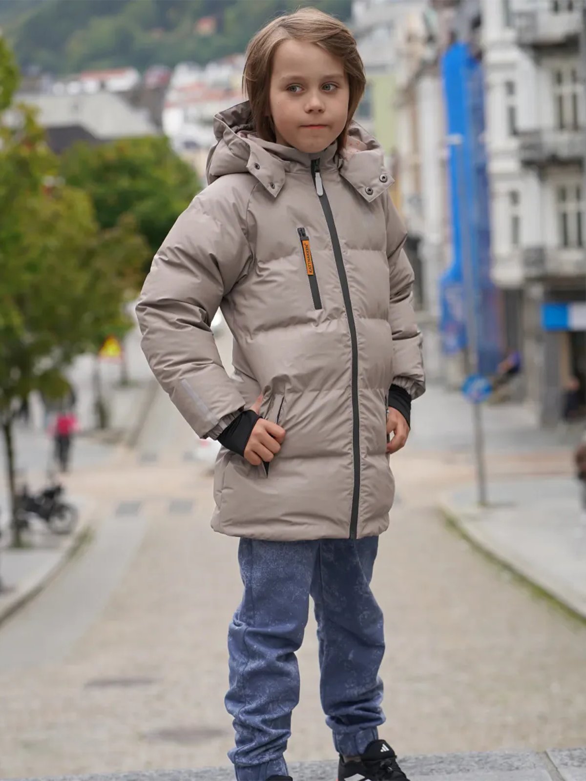 Kattnakken Boblekåpe Sludd Junior Månefjell