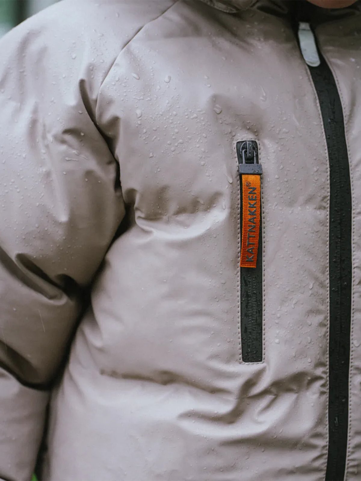 Kattnakken Boblekåpe Sludd Junior Månefjell