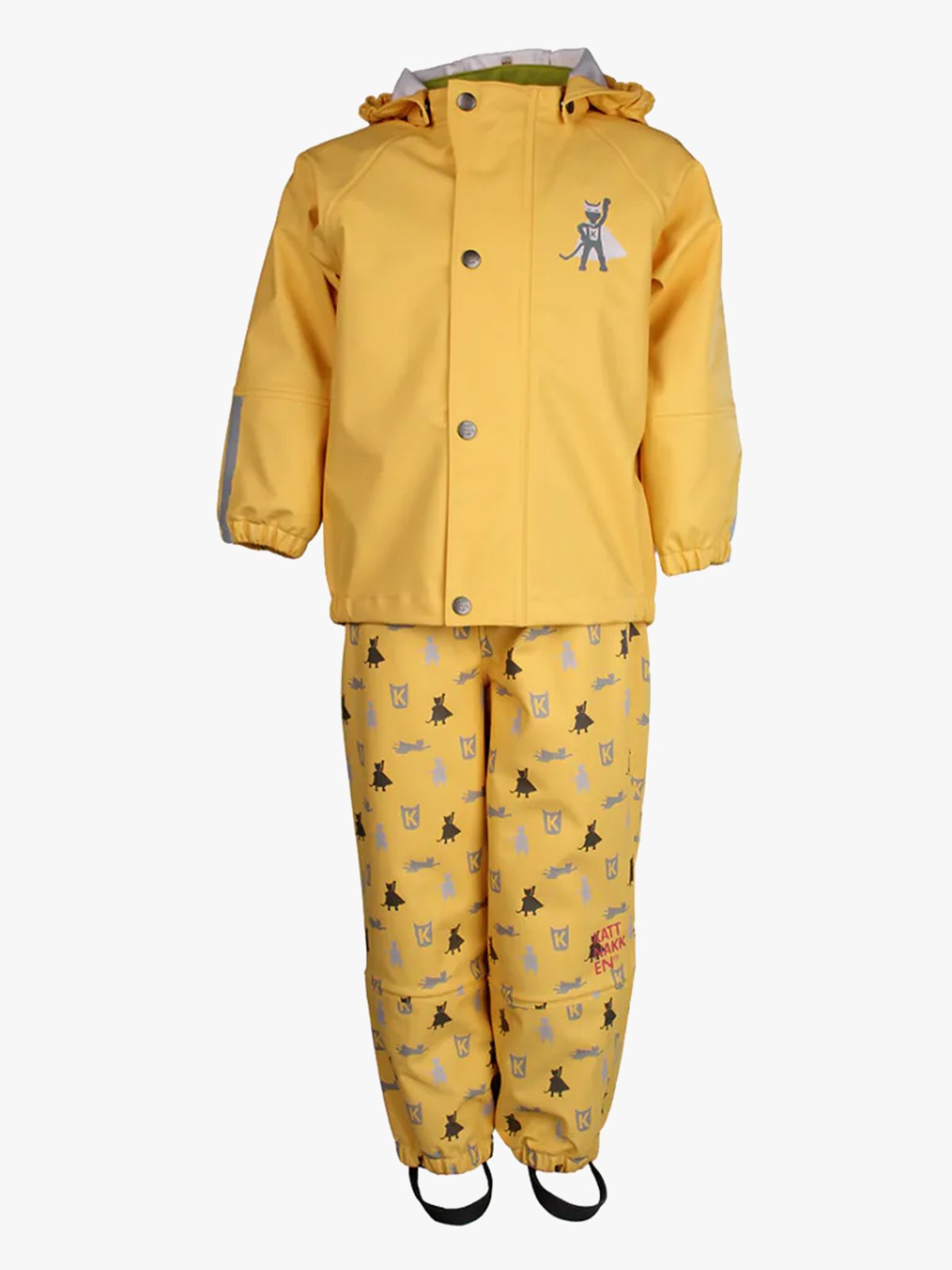 Kattnakken Regnsett Plask Bananskum