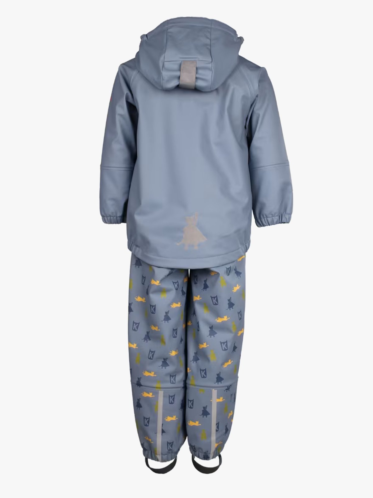 Kattnakken Regnsett Plask Mjuk Blå