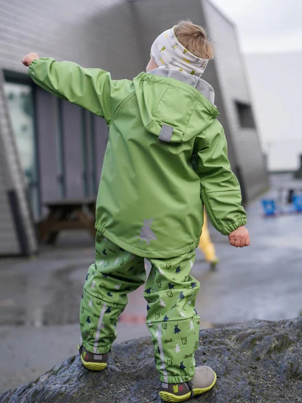 Kattnakken Regnsett Plask Supergrønn