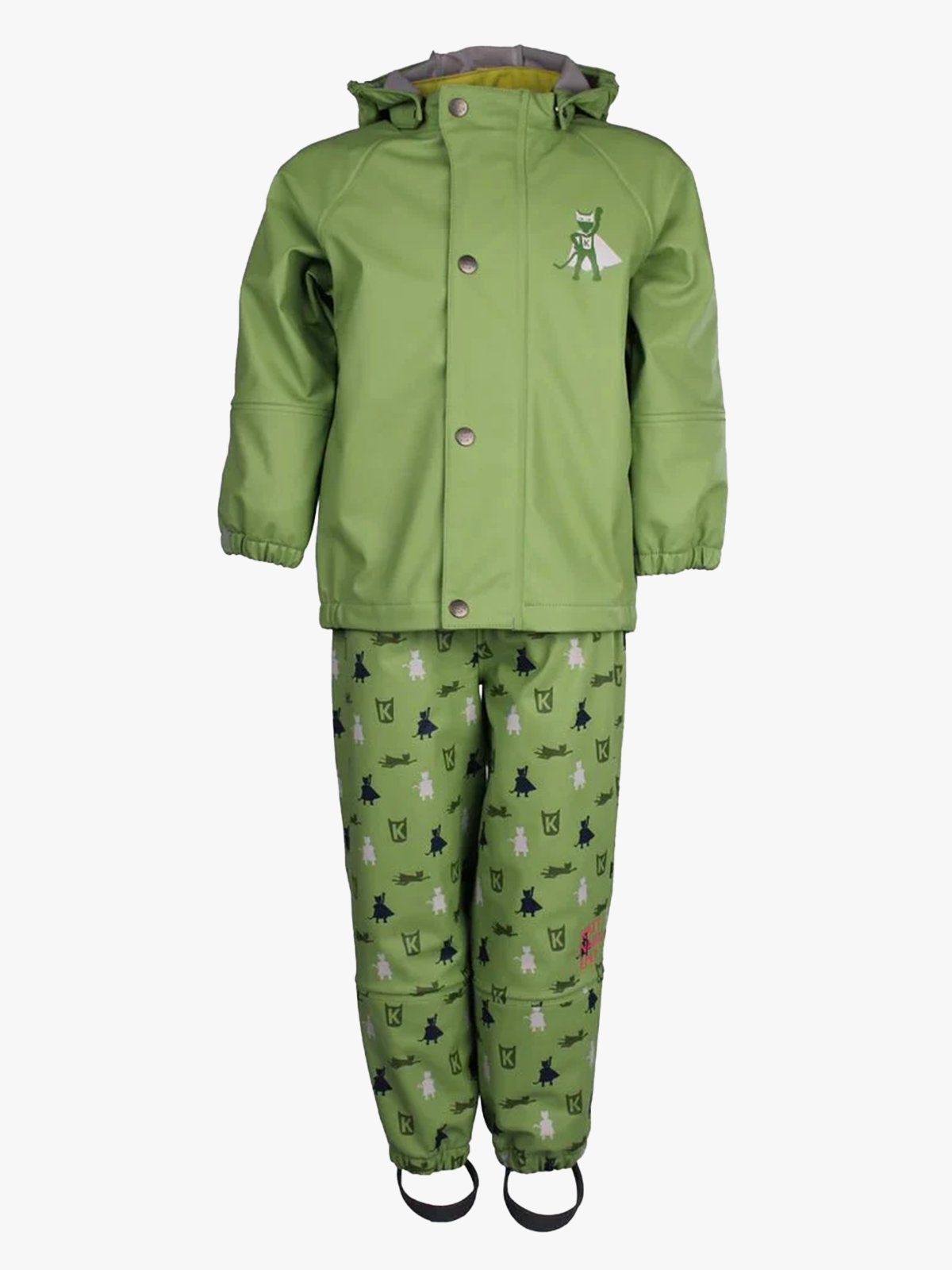 Kattnakken Regnsett Plask Supergrønn