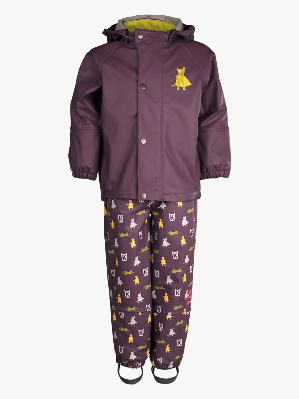 Kattnakken Regnsett Plask Viola